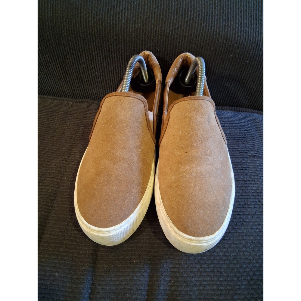 UGG Jass Chestnut Brown Suede Slip On Sneakers Shoes 1106545 Womens 10 - Picture 2 of 8